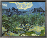 Horizonte con olivos Láminas por Vincent van Gogh Horizonte con olivos Láminas por Vincent van Gogh