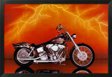 Motorcycle - Custom, 1997 Print