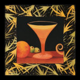 Martini naranja Láminas por J. J. Sneed
