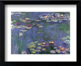 Les nénuphars Posters par Claude Monet