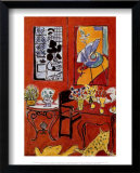 Grand intérieur rouge, 1948 Affiches par Henri Matisse