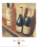Vino, Vino, Vino I Prints by Len Abbott