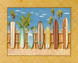 Surf Boards Posters by Evelyn Jenkins-Drew