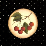 Five Cherries Posters by Kim Lewis