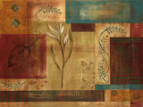 Composition florale abstraite I Affiches par Grace Pullen