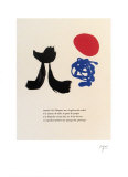 Illustrated Poems-"Parler Seul" Reproductions pour les collectionneurs par Joan Miró