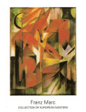 Franz Marc - Die Fuchse, 1913 - Reprodüksiyon