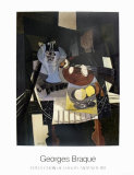 Nature Morte au Compotier Plakater av Georges Braque Nature Morte au Compotier Plakater av Georges Braque