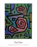 Heroische Rosen, 1938 Plakaty autor Paul Klee