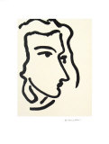 Nadia regardant à droite, Femme III Affiches par Henri Matisse