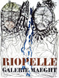 Visages, 1974 Reproductions pour les collectionneurs par Jean-Paul Riopelle