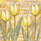 Mariels Tulips IV Poster by Eric Barjot