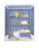 The Egg Factory Poster von Ans Van Der Zweep