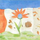 Baby Flower II Art par Tosini 