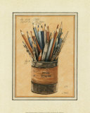 Crayons Poster by Laurence David