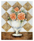 Vase de roses Affiches par A. Da Costa