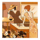 Five O'Clock Rumours III Prints by A. Boodro