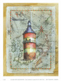 Leuchtturm I Kunstdrucke von A. Vega