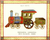 Mechanical Locomotive Posters by Isabelle De Bercy