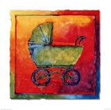Grandma's Pram Print by Hans Oosterban Grandma's Pram Print by Hans Oosterban