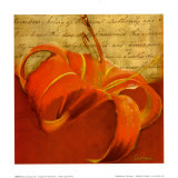 Flower Romance I I( Gold Foil) Láminas por Courtland