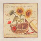Le Jardin Plein Soleil Affiches par Pascal Cessou