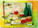 Cheese Poster by F. Bohl