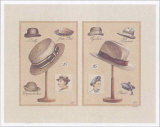Chapeaux Hommes Láminas por Laurence David Chapeaux Hommes Láminas por Laurence David