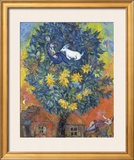 Autumn in the Village Prints by Marc Chagall