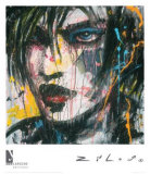 Ennui T.V. Print by Zilon 