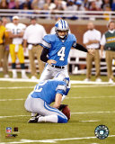 Jason Hanson golpeando el balón, 2004 - 2005 Fotografía Jason Hanson golpeando el balón, 2004 - 2005 Fotografía