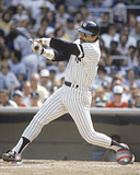 Reggie Jackson - Batting Action Photo