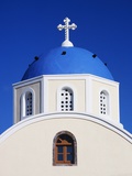 Close-Up View of a Greek Orthodox Church Photographic Print by Bob Jacobson