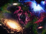 Galaxies et nébuleuses de l'Espace Photographie par Randall Fung