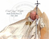 Pope John Paul II 1920 - 2005 (H with Caption) Foto