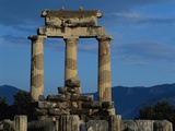 Temple of Tholos in the Sanctuary of Athena Photographic Print by Jim Zuckerman