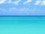 Blue-green Water of the Caribbean Sea Photographic Print by L. Clarke