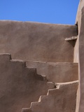 Steps at Coptic Monastery Photographic Print by Ron Watts