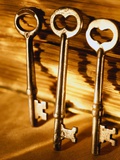 Vintage Keys Photographic Print by Danilo Calilung