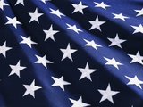 Stars on American Flag Lámina fotográfica por Joseph Sohm