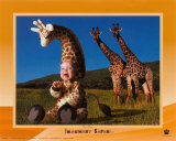 Girafe de safari imaginaire Posters par Tom Arma