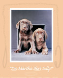 Martha and Sally Prints by Rachael Hale