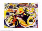 Sur le thème du jugement dernier Art par Wassily Kandinsky