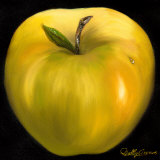 Yellow Apple Posters by Nelly Arenas