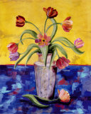 Colorful Tulip Bloom Lámina por Marie Frederique Colorful Tulip Bloom Lámina por Marie Frederique