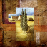 Collage toscano II Pósters por Marie Frederique Collage toscano II Pósters por Marie Frederique