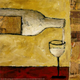 Vin blanc Posters par Judi Bagnato