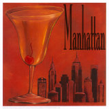 Manhattan Print by Renee Bolmeijer