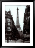 Paris Street circa 1925 Poster