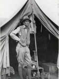 Hiram Bingham Poses for an Informal Picture before His Tent Fotografisk trykk av Hiram Bingham Hiram Bingham Poses for an Informal Picture before His Tent Fotografisk trykk av Hiram Bingham